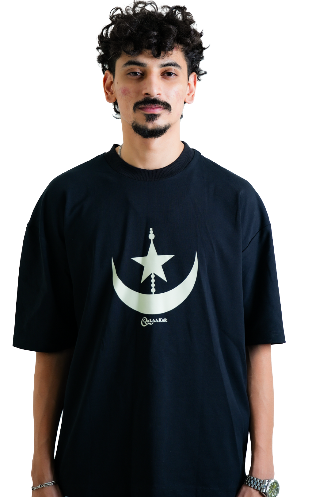 Purani Daak - Old Post | 100% Cotton Oversized Pre-Washed T-Shirt