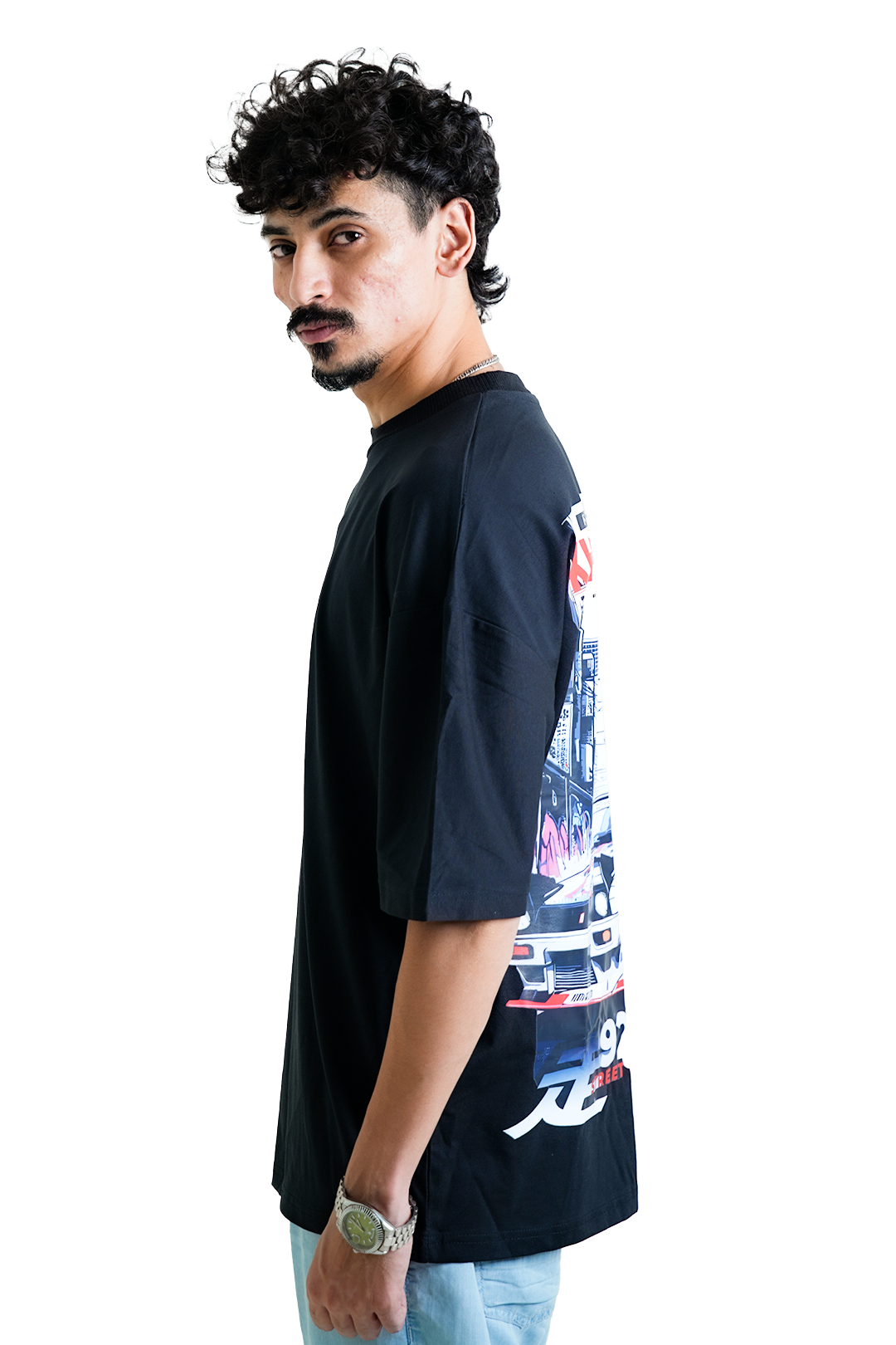 92X1 - Streetwear By Qalaakar | Oversized Pre-Washed T-Shirt