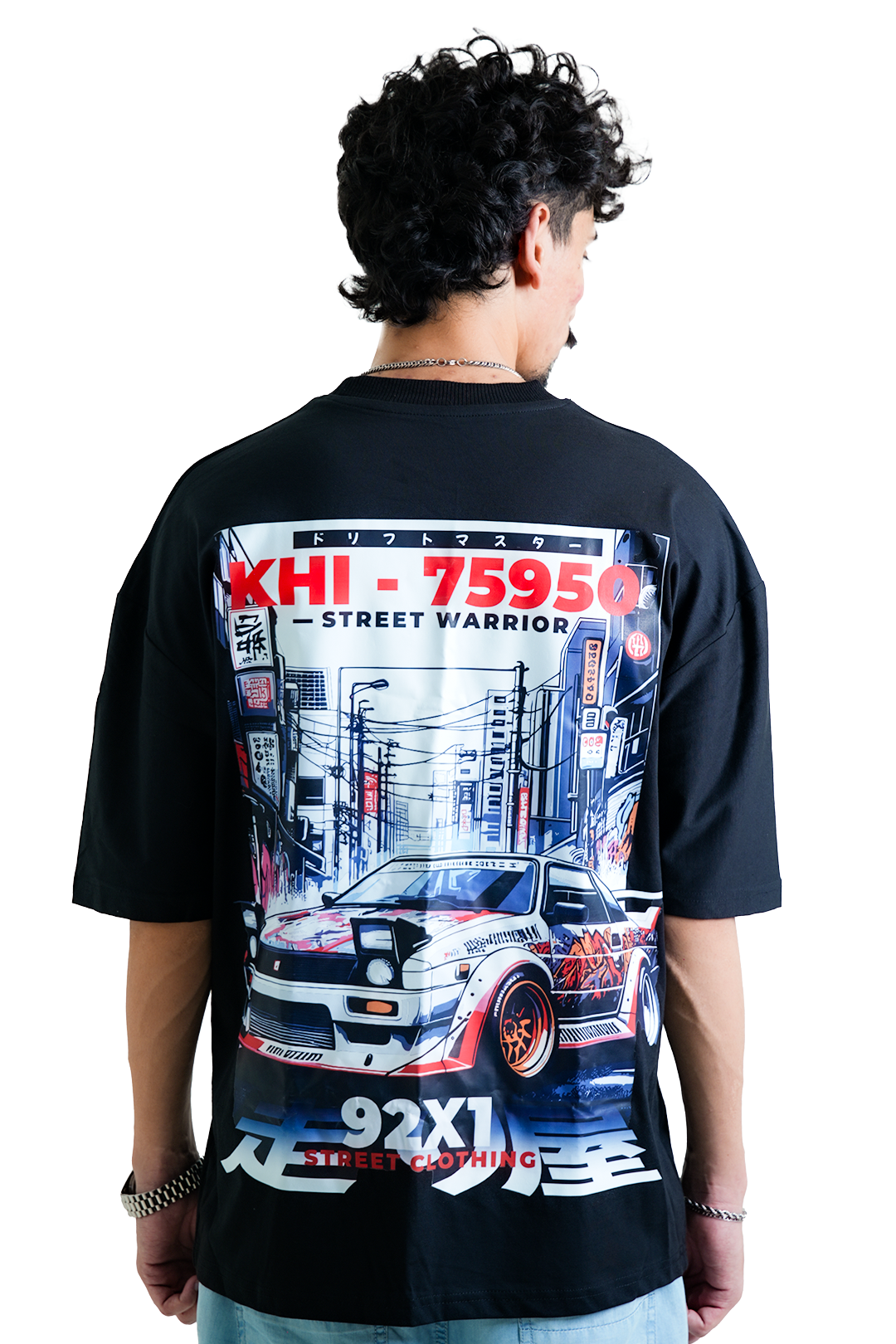 92X1 - Streetwear By Qalaakar | Oversized Pre-Washed T-Shirt