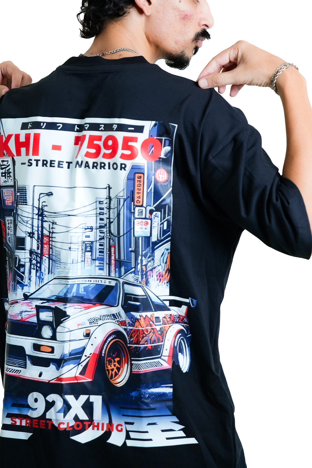 92X1 - Streetwear By Qalaakar | Oversized Pre-Washed T-Shirt