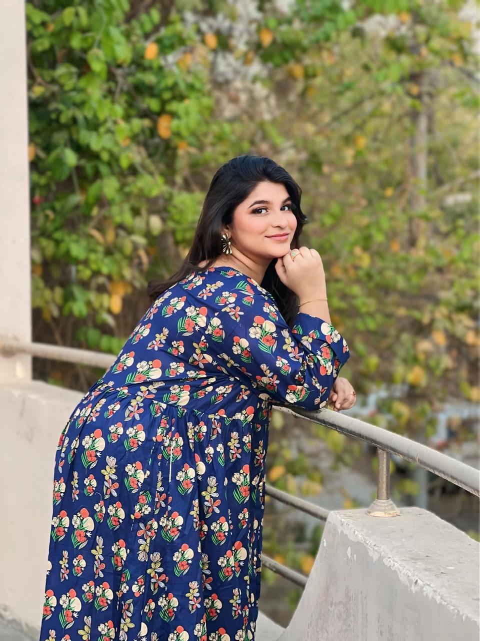 Noor Plus 02 – Cotton Kurti with Full Sleeves