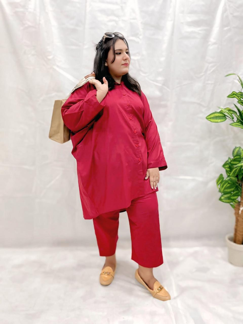 Rubi – 2 Piece Washing Wear Suit with Full Sleeves