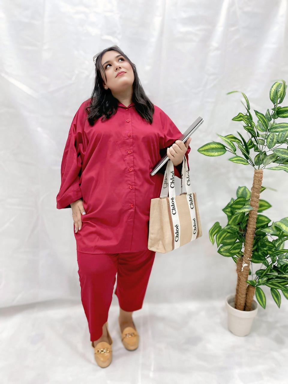 Rubi – 2 Piece Washing Wear Suit with Full Sleeves