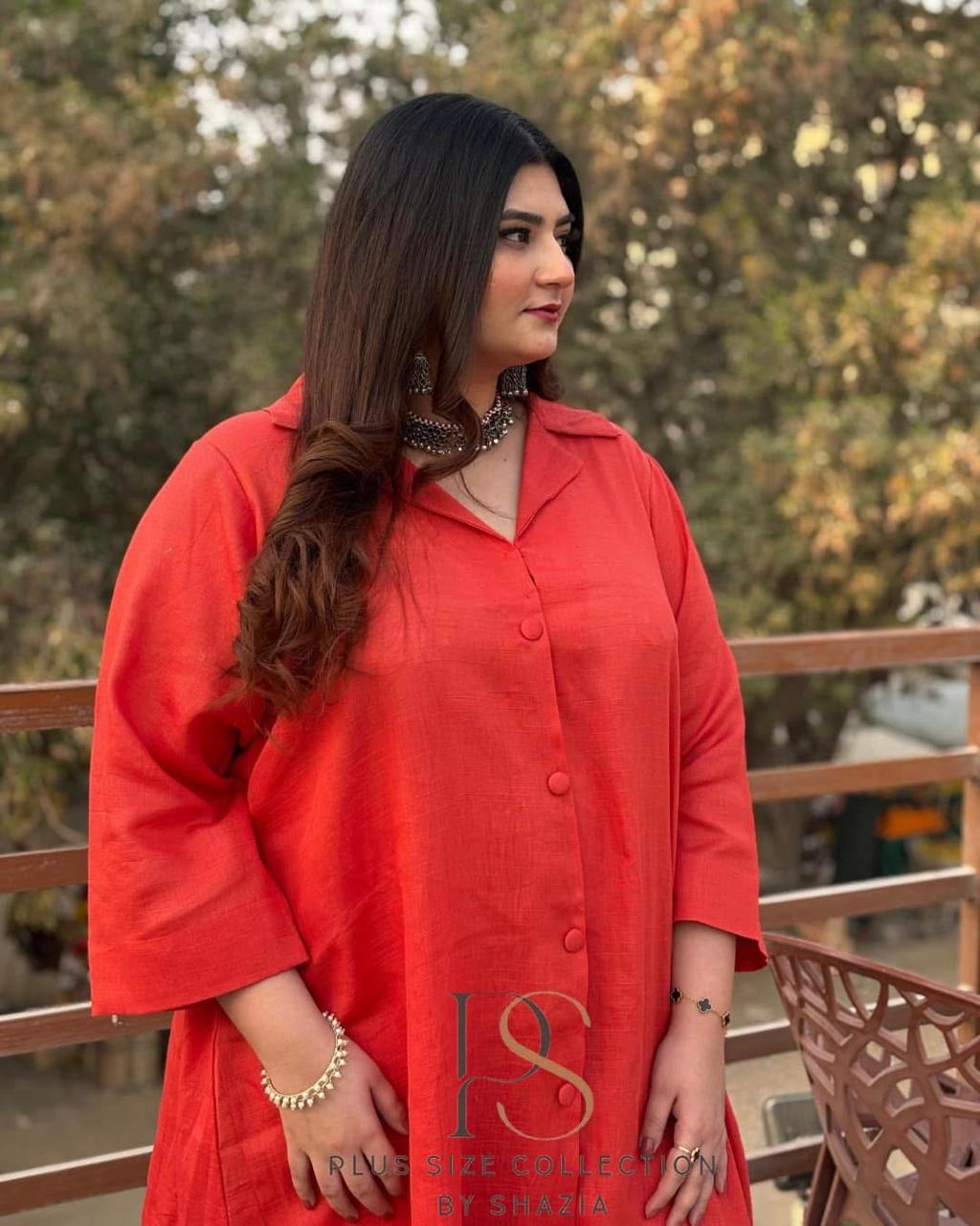 Collar Style – 2 Piece Washing Wear Suit with Full Sleeves