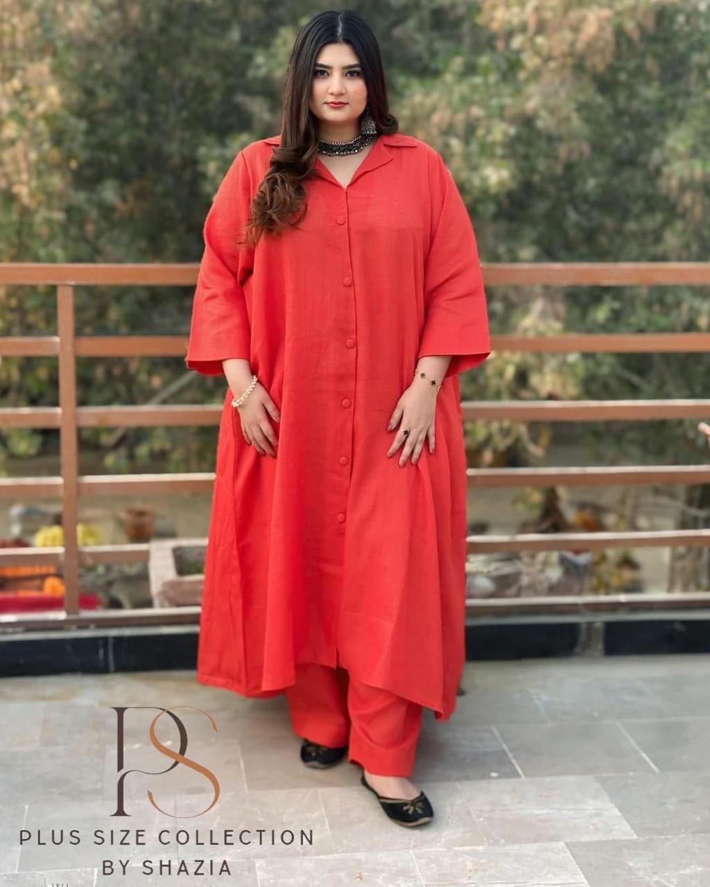 Collar Style – 2 Piece Washing Wear Suit with Full Sleeves