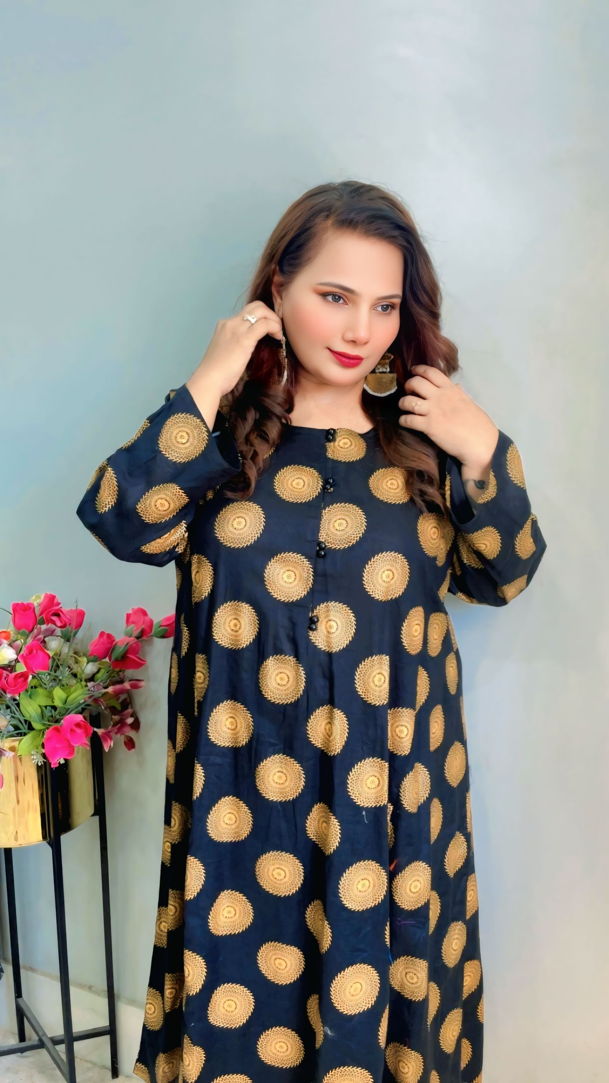 Lawn Print 01 – 2 Piece Printed Lawn Suit with Full Sleeves