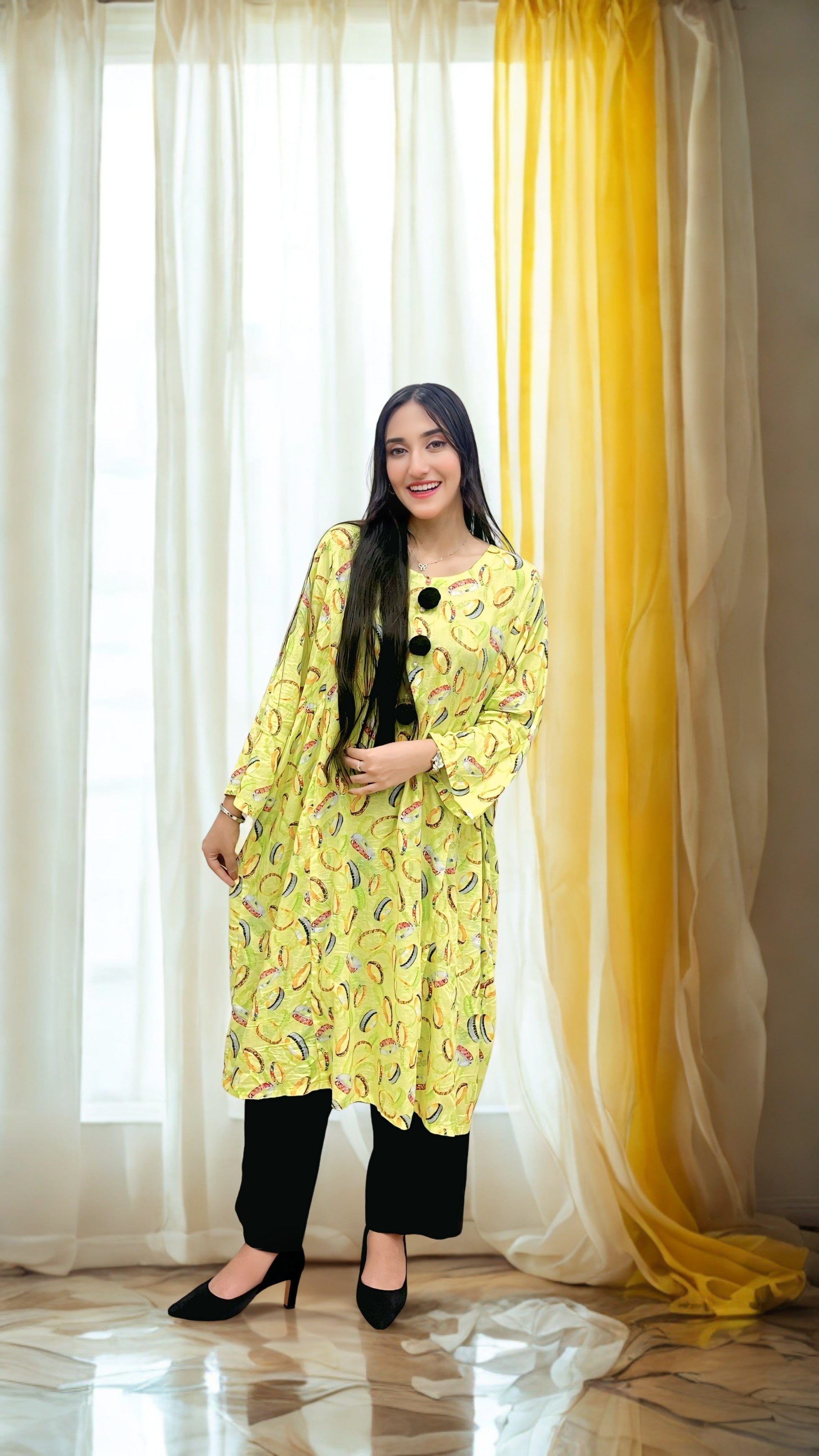 Printed Lawn 2-Piece Suit | Soft, Lightweight & Stylish Casual Wear | Noor Frock