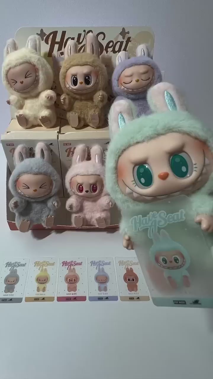 Labubu The Monsters Have a Seat Vinyl Plush Blind Box (Random Character) - 1 PC
